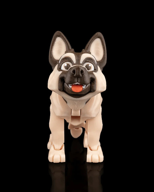 Jerry the German Shepherd – Loyal, Brave, and Ready to Play - Fusion Layer 3D