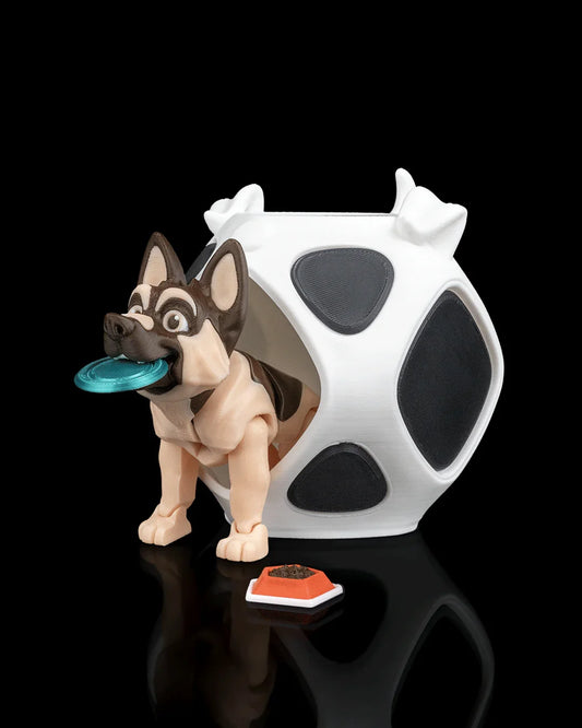 Jerry the German Shepherd – Loyal, Brave, and Ready to Play - Fusion Layer 3D
