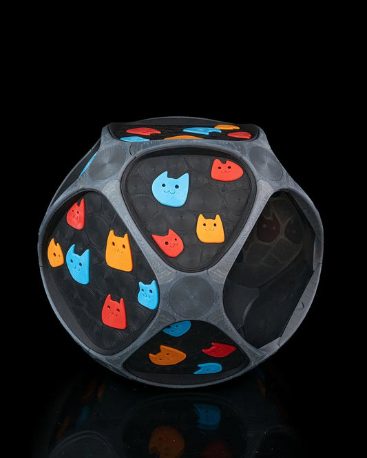 Kitty Pattern Pet Pod – Where Whiskers Meet Wonder - Fusion Layer 3D