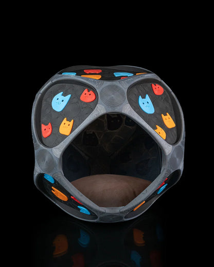Kitty Pattern Pet Pod – Where Whiskers Meet Wonder - Fusion Layer 3D
