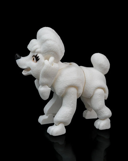 Lizzie – The Fancy and Fluffy Poodle - Fusion Layer 3D