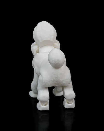 Lizzie – The Fancy and Fluffy Poodle - Fusion Layer 3D