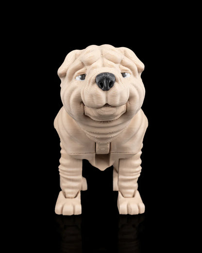 Louis – The Wrinkly Wonder Pup - Fusion Layer 3D