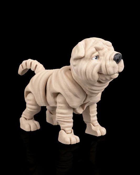 Louis – The Wrinkly Wonder Pup - Fusion Layer 3D