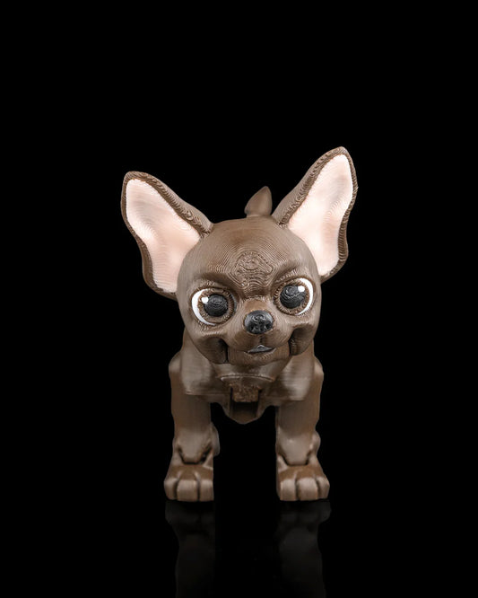 Lupe the Chihuahua – Tiny Frame, Big Attitude - Fusion Layer 3D