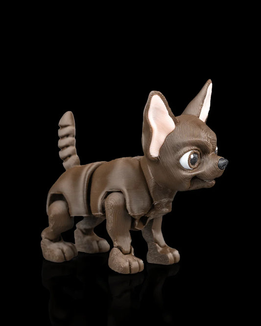 Lupe the Chihuahua – Tiny Frame, Big Attitude - Fusion Layer 3D