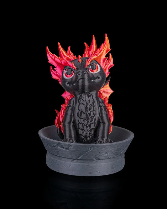 Magnos Dragon Egg – Forged in Flame - Fusion Layer 3D