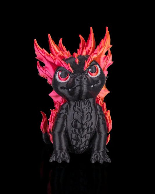 Magnos – The Fiery Hatchling Dragon - Fusion Layer 3D