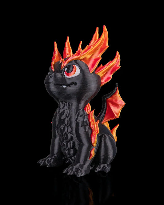Magnos – The Fiery Hatchling Dragon - Fusion Layer 3D
