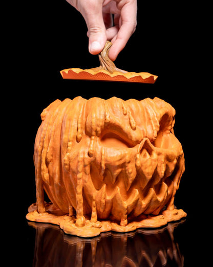 Melting Pumpkin Candy Dispenser