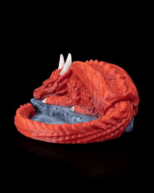 Nap Twenty  Red Dragon Dice Holder Display