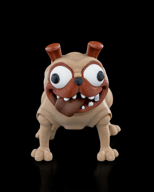 Frankie – The Squishy-Faced Sidekick - Fusion Layer 3D