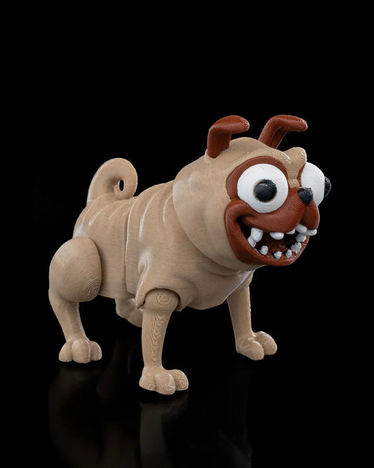 Frankie – The Squishy-Faced Sidekick - Fusion Layer 3D
