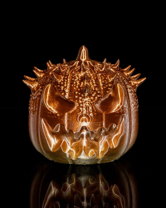 Spiked Pumpkin Candy Bucket – A Hauntingly Cool Treat Holder - Fusion Layer 3D