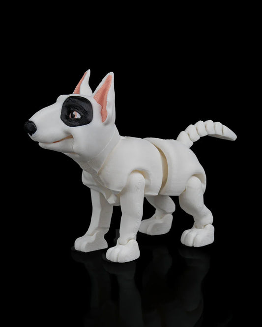 Rex – The Bold and Bouncy Bull Terrier - Fusion Layer 3D