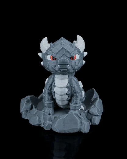Rocky – The Earthbound Dragon Hatchling - Fusion Layer 3D