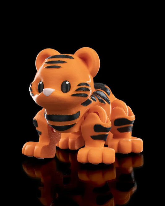 Runner the Tiger – Fierce, Fast, and Ready to Roam - Fusion Layer 3D