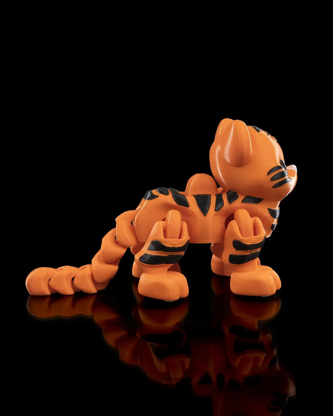 Runner the Tiger – Fierce, Fast, and Ready to Roam - Fusion Layer 3D