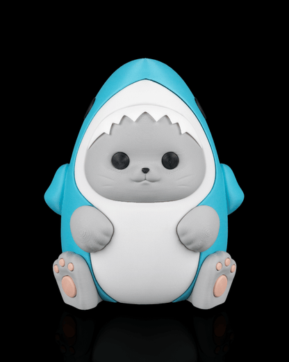 Sharkitty Night Light Cat in Shark Costume LED Lamp