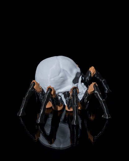 Skull Spider Articulated Halloween Decoration