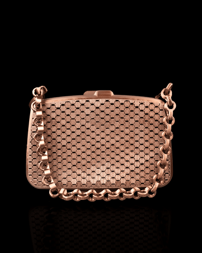 The Étoile Clutch – Elegant Mesh 3D Printed Evening Bag | Modern Gothic Crossbody or Handheld Purse