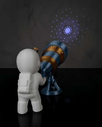 Star Watcher Night Light Astronaut with Star Projection