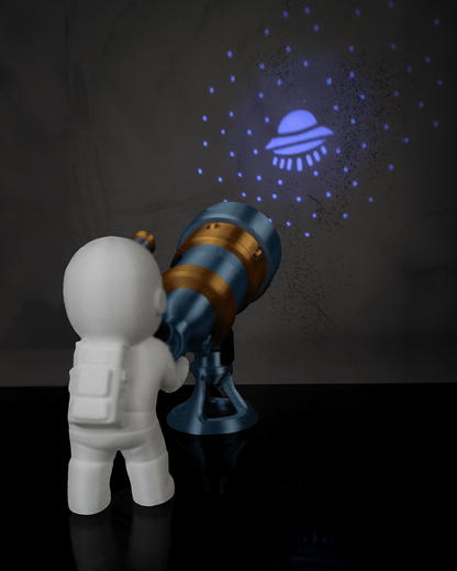 Star Watcher Night Light Astronaut with Star Projection
