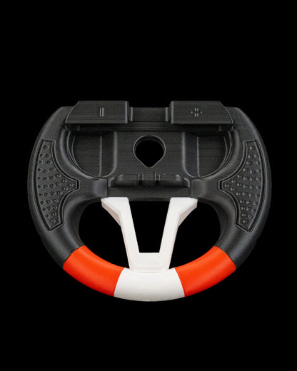 Steering Solo Controller Grip – Racing Wheel Accessory for Nintendo Switch Joy-Con | 3D Printed Gaming Grip