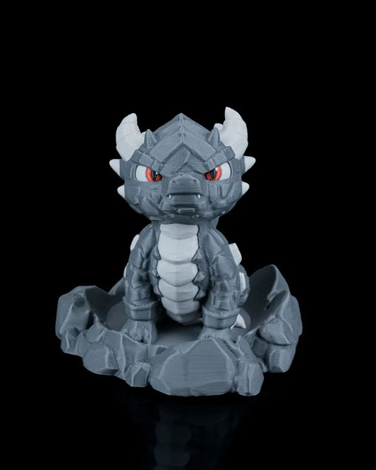 Rocky Dragon Egg – Forged in Stone - Fusion Layer 3D