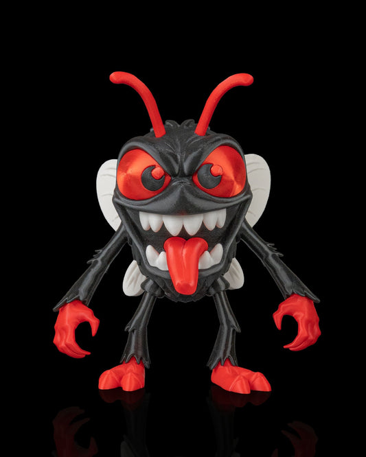 Buzzkill Fly Monster – Creepy Keepers Halloween Figure |  3D Printed Horror Toy | Creepy-Cute Spooky Collectible