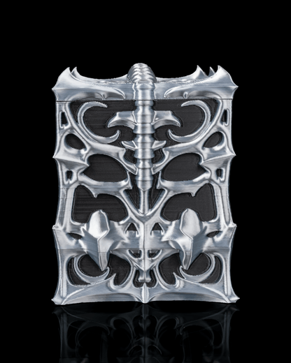 The Ossuary Bone Carved Card Deck Box