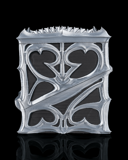 The Ossuary Bone Carved Card Deck Box
