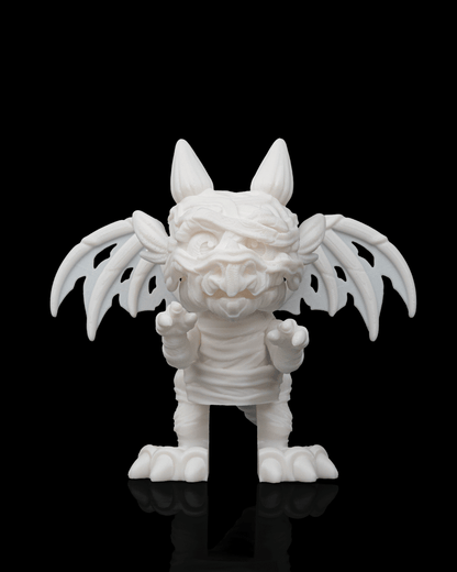 The Wrapped – Halloween Mummy Dragon Figurine | Dracoween Collection Spooky Cute 3D Printed Collectible