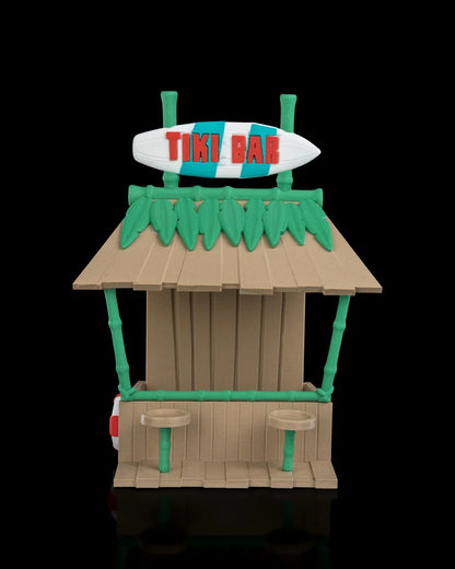 The Tiki Tweet Bar – Tropical Bird Feeder with Island Vibes - Fusion Layer 3D
