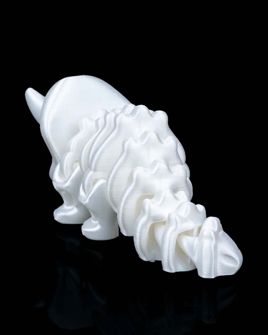 Tricera-Charm – The Three-Horned Flexi Fossil - Fusion Layer 3D