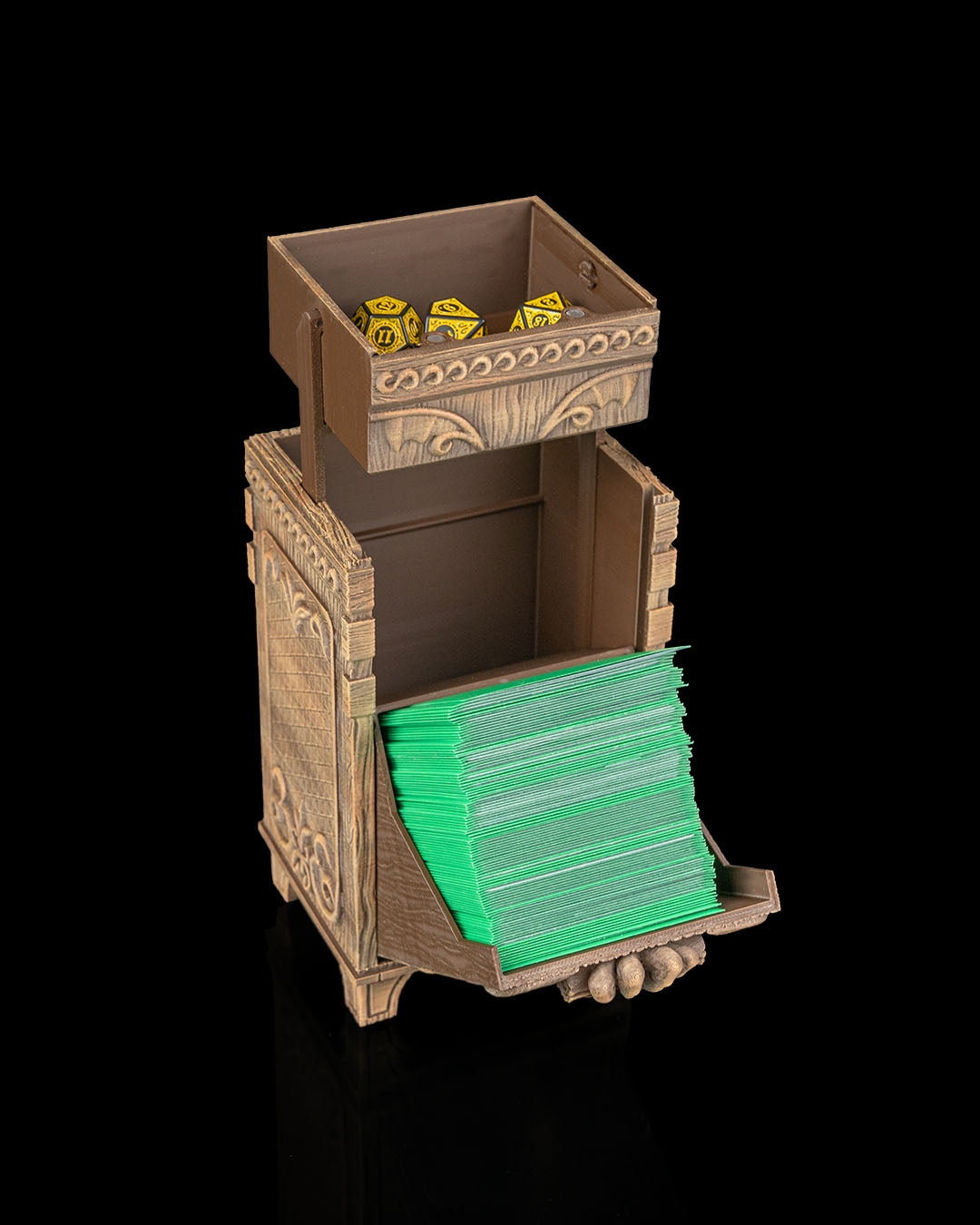 Vault of Scales Dragon Guardian Card Deck & Dice Box