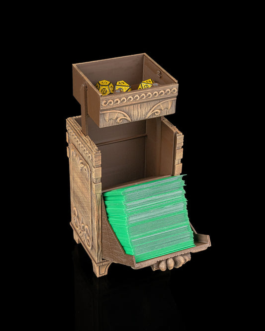Vault of Scales Dragon Guardian Card Deck & Dice Box