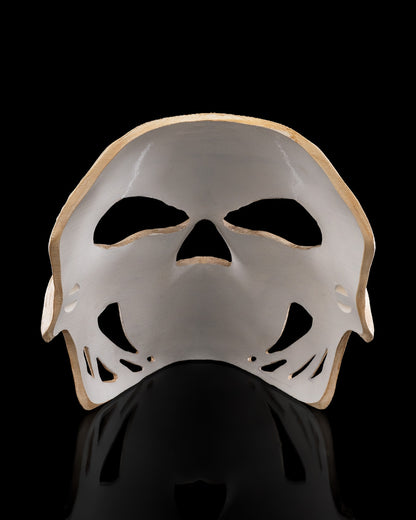 Vile Skull Halloween Mask – Creepy Skeleton Face Mask | 3D Printed Horror Cosplay Prop | Scary Skull Costume (3 Sizes)