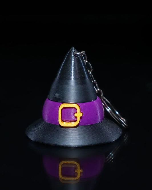 Witch Hat Fidget Keychain – Enchantingly Fun! - Fusion Layer 3D