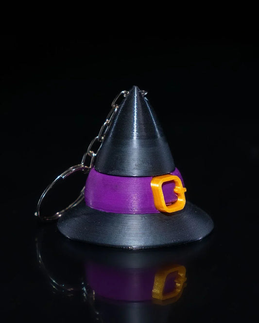 Witch Hat Fidget Keychain – Enchantingly Fun! - Fusion Layer 3D