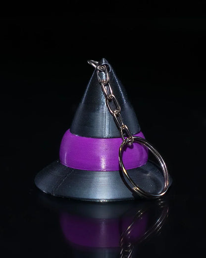 Witch Hat Fidget Keychain – Enchantingly Fun! - Fusion Layer 3D