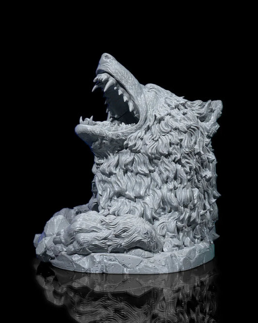 Wolf’s Head Dice Tower – Fierce Form, Flawless Rolls - Fusion Layer 3D