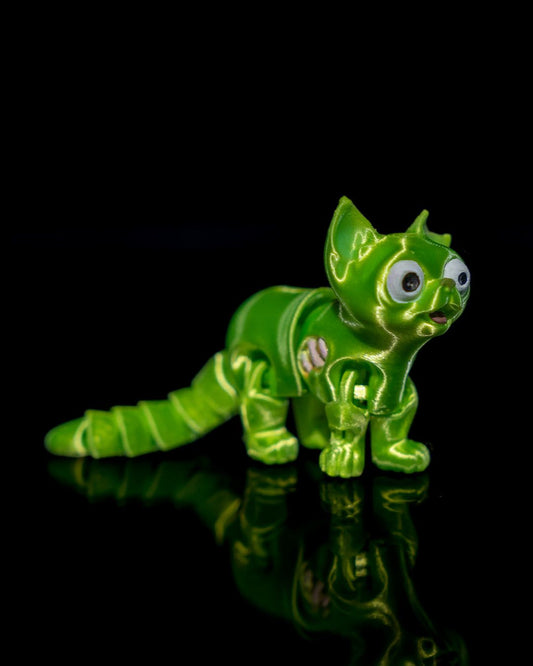 Zombie Kitty Figurine