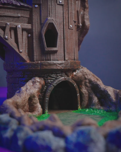 Enchanted Grove Wizard Dice Tower
