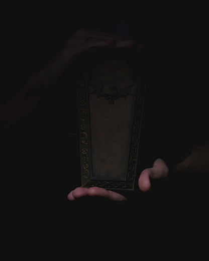 Dracula’s Slumber Vampire in Coffin Halloween Display