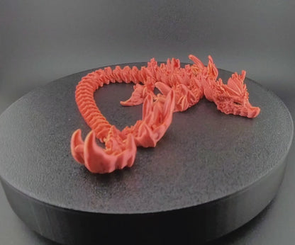 Coral Dragon – Articulated Sea-Inspired Fantasy Dragon