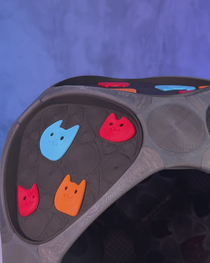 Kitty Pattern Pet Pod – Where Whiskers Meet Wonder