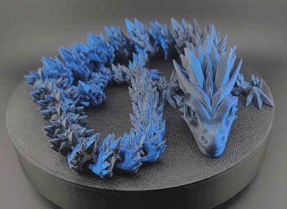 Articulated Crystal Dragon – A Shimmering Fantasy Brought to Life