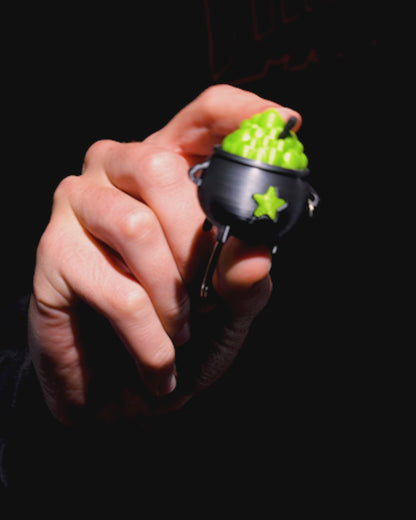 Mini Cauldron Fidget Keychain