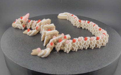 Cookie Heart Articulated Dragon